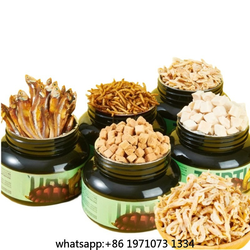 Food Protein Snacks - Schildpadvoer Gezondheid Hoge Eiwitgehalte Schildpad Vriesgedroogde