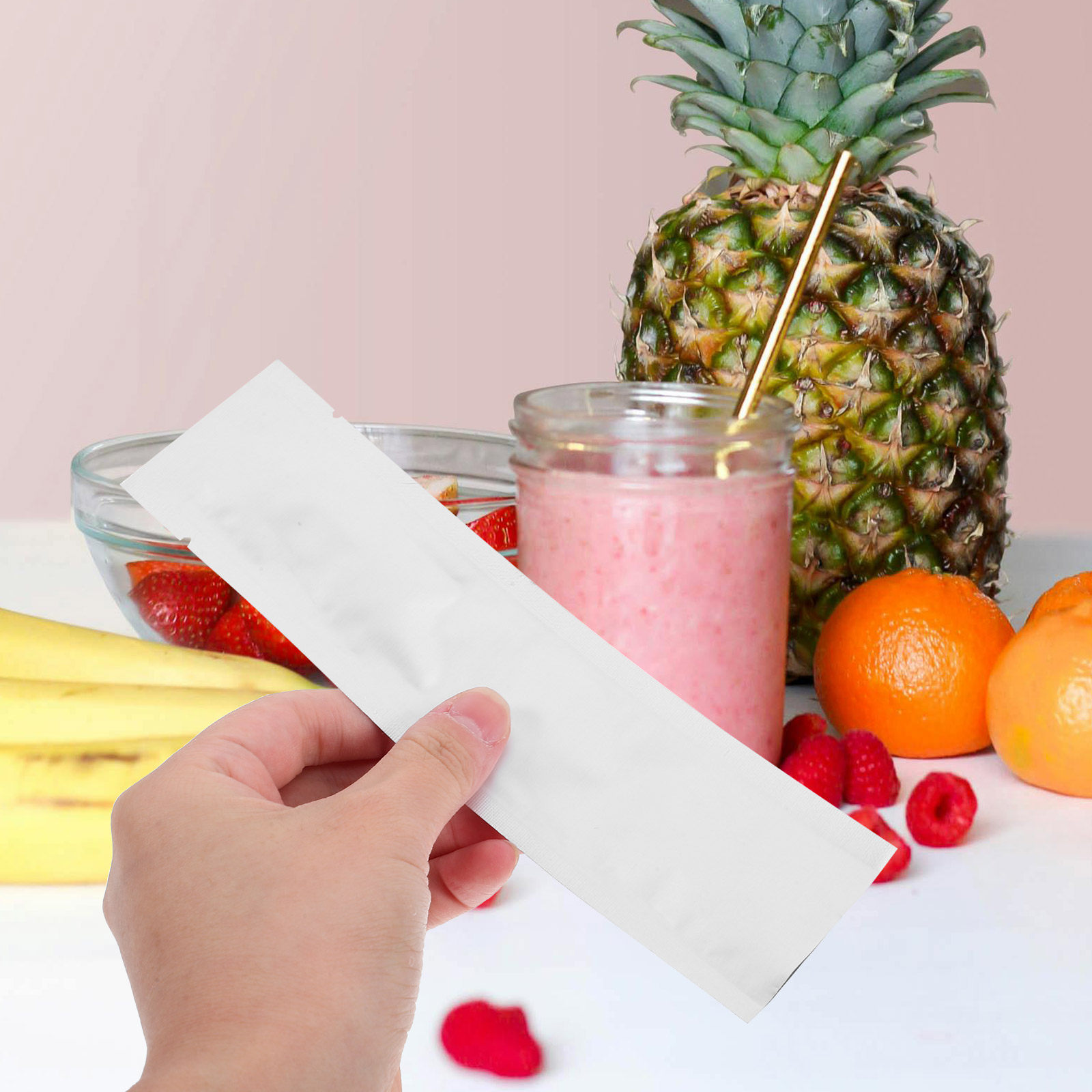 Food Protein Snacks - 100 stuks vacuümzakken, multifunctioneel, voor het