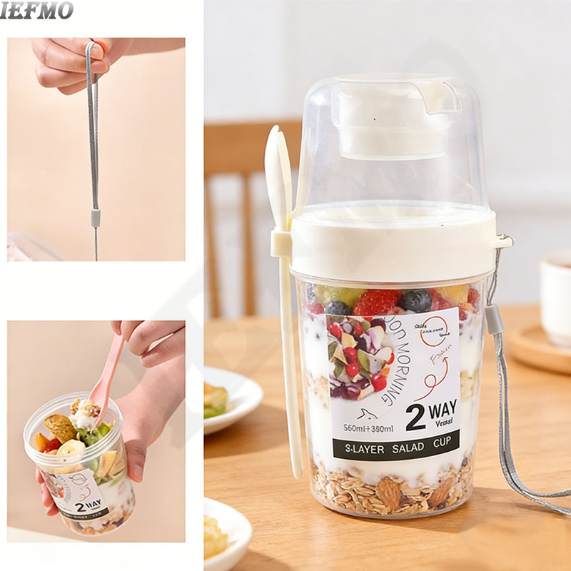 Saladeschaalset voor onderweg  - Food Snacks For Weight Loss recensie en prijs