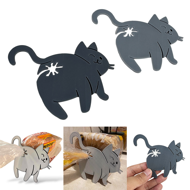 2-pack 3D Cat Butt Broodzakcli - Food Packed Snacks recensie en prijs