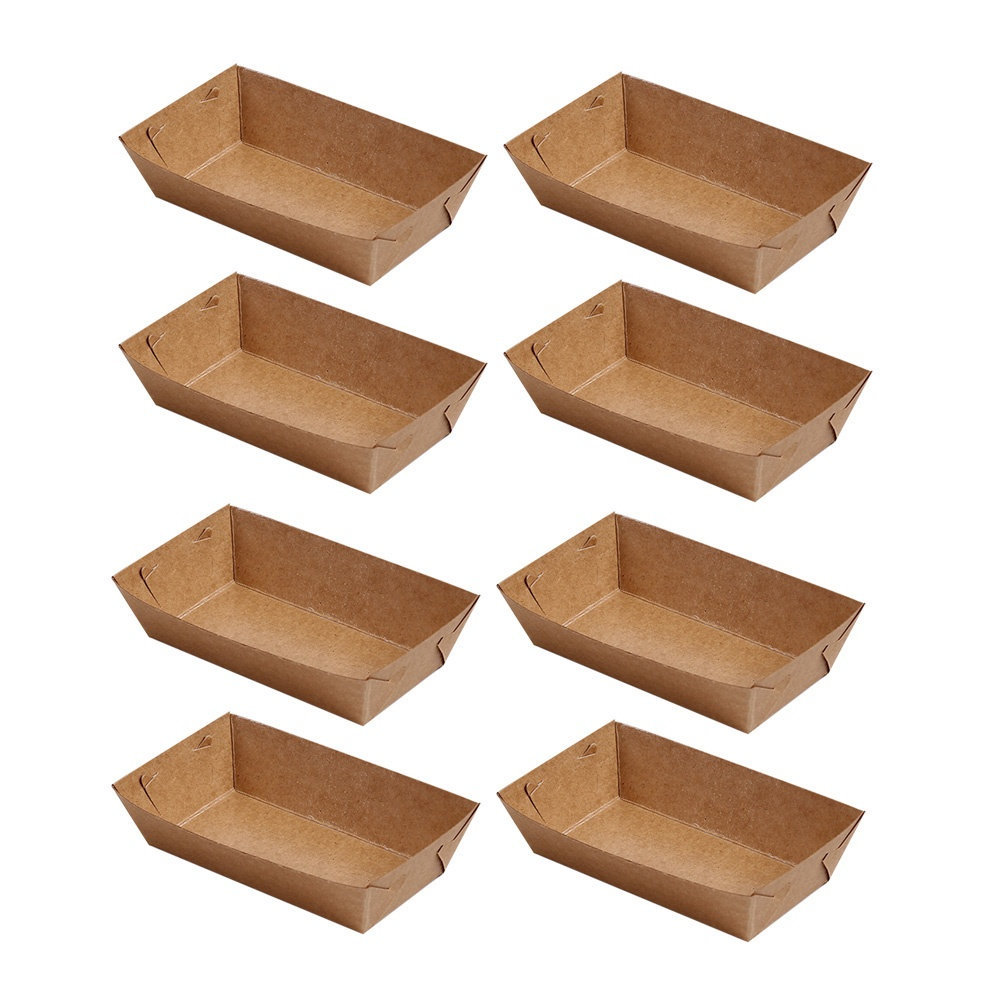 30 stuks kraftpapier wegwerp b - Food Packed Snacks recensie en prijs