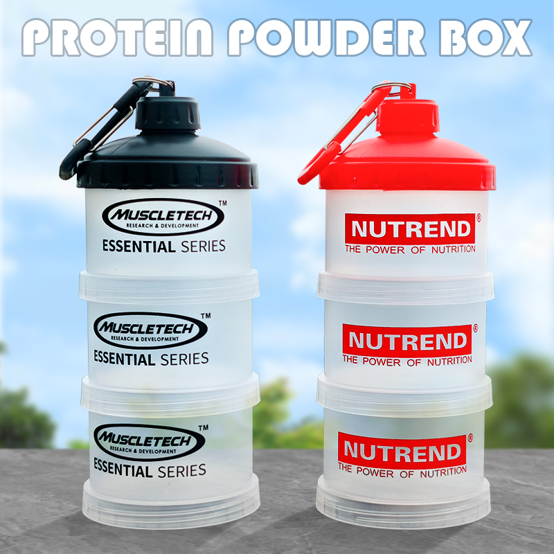 3-laags draagbare eiwitpoederd - Food Protein Snacks recensie en prijs
